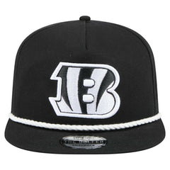 Cincinnati Bengals New Era B-Dub Golfer Snapback Hat - Black Hats