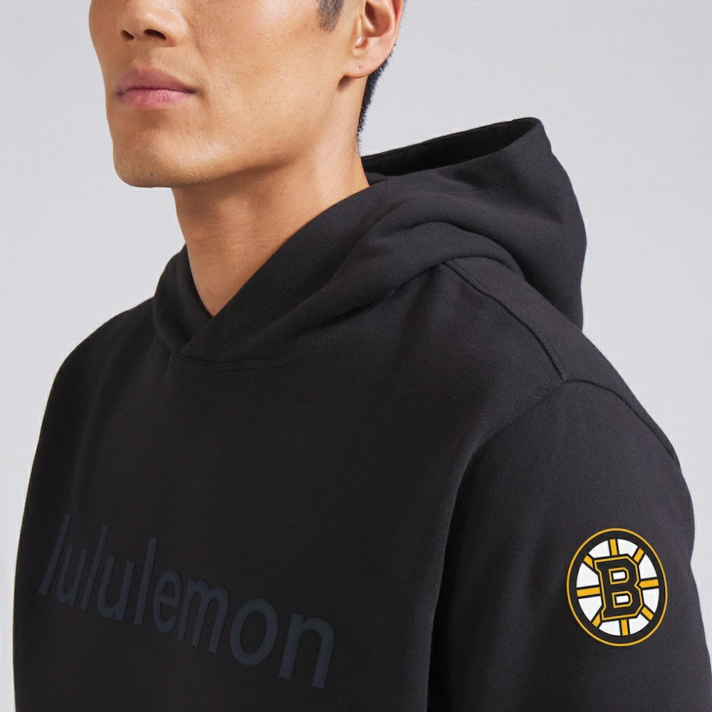 Boston Bruins lululemon Steady State Pullover Hoodie - Black | US 202169459