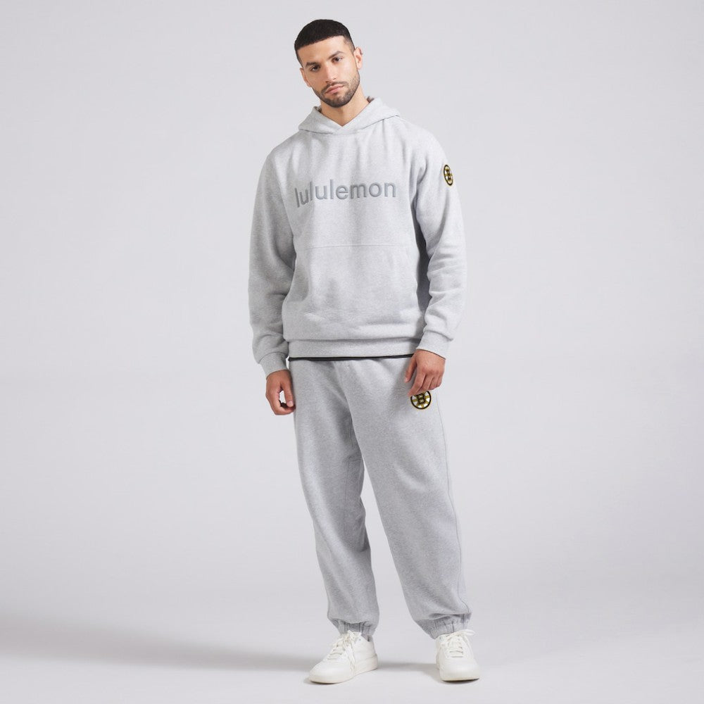 Boston Bruins lululemon Steady State Pullover Hoodie - Heathered Silver Drop | US 202169460