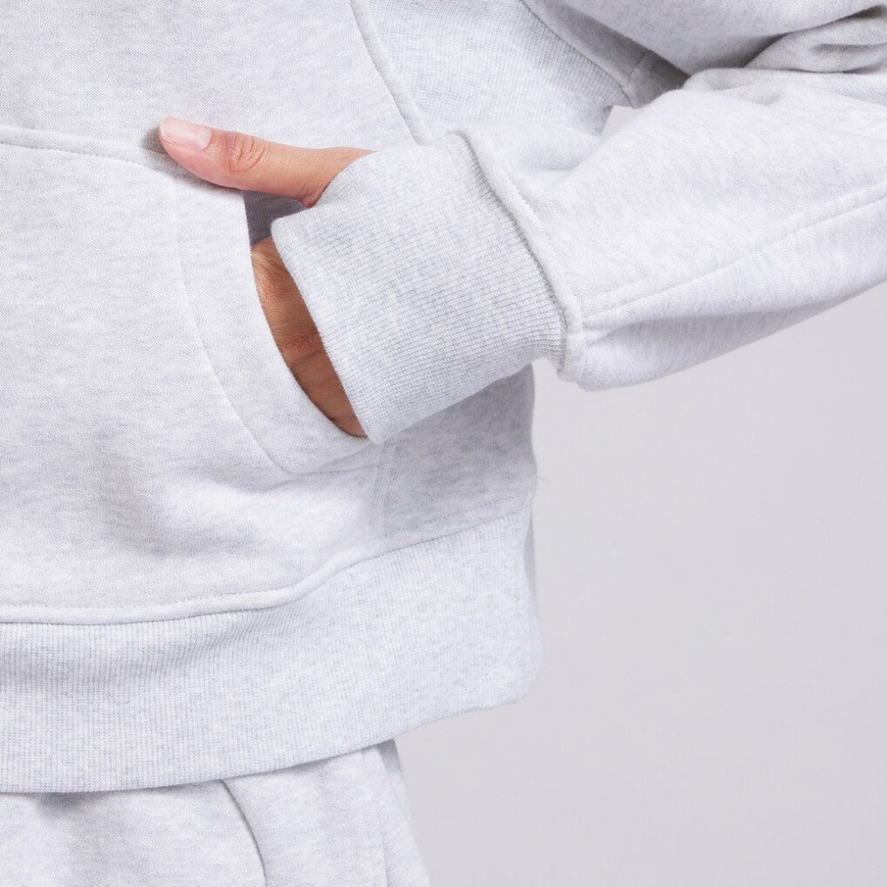 Vancouver Canucks lululemon Women's Scuba Oversized Half Zip Top - Heather Gray | US 202171378