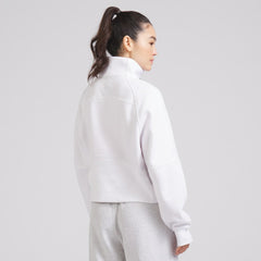 Detroit Red Wings lululemon Women's Scuba Oversized Half Zip Top - White | US 202171381