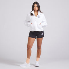 Edmonton Oilers lululemon Women's Scuba Oversized Half Zip Top - White | US 202171382