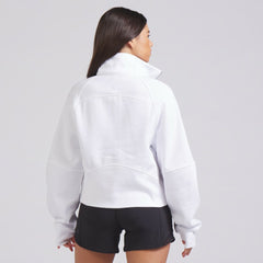 Toronto Maple Leafs lululemon Women's Scuba Oversized Half Zip Top - White | US 202171386