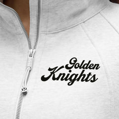 Vegas Golden Knights lululemon Women's Scuba Oversized Half Zip Top - Heather Gray | US 202171387