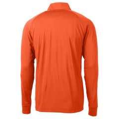 San Francisco Giants Cutter & Buck  Adapt Eco Knit Stretch Recycled Quarter-Zip Pullover Top - Orange Pullover