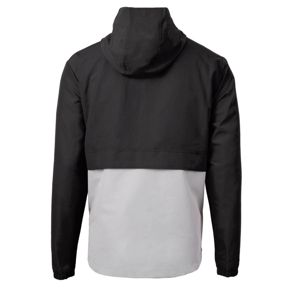 Cincinnati Reds Cutter & Buck Charter Eco Recycled Half-Zip Anorak Jacket - Black Jackets