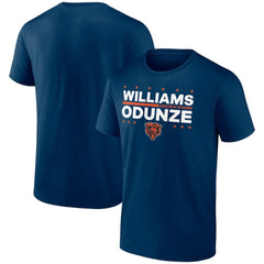 Caleb Williams & Rome Odunze Chicago Bears Election Players T-Shirt - Navy T-shirts