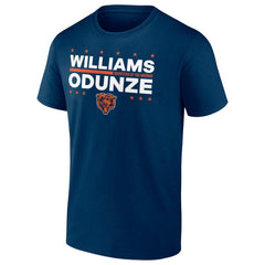 Caleb Williams & Rome Odunze Chicago Bears Election Players T-Shirt - Navy T-shirts