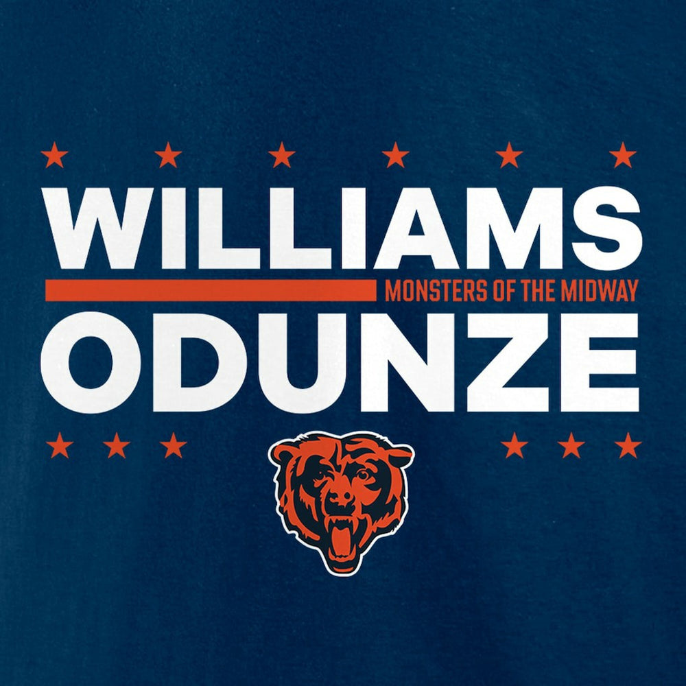Caleb Williams & Rome Odunze Chicago Bears Election Players T-Shirt - Navy T-shirts