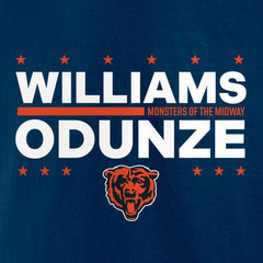 Caleb Williams & Rome Odunze Chicago Bears Election Players T-Shirt - Navy T-shirts