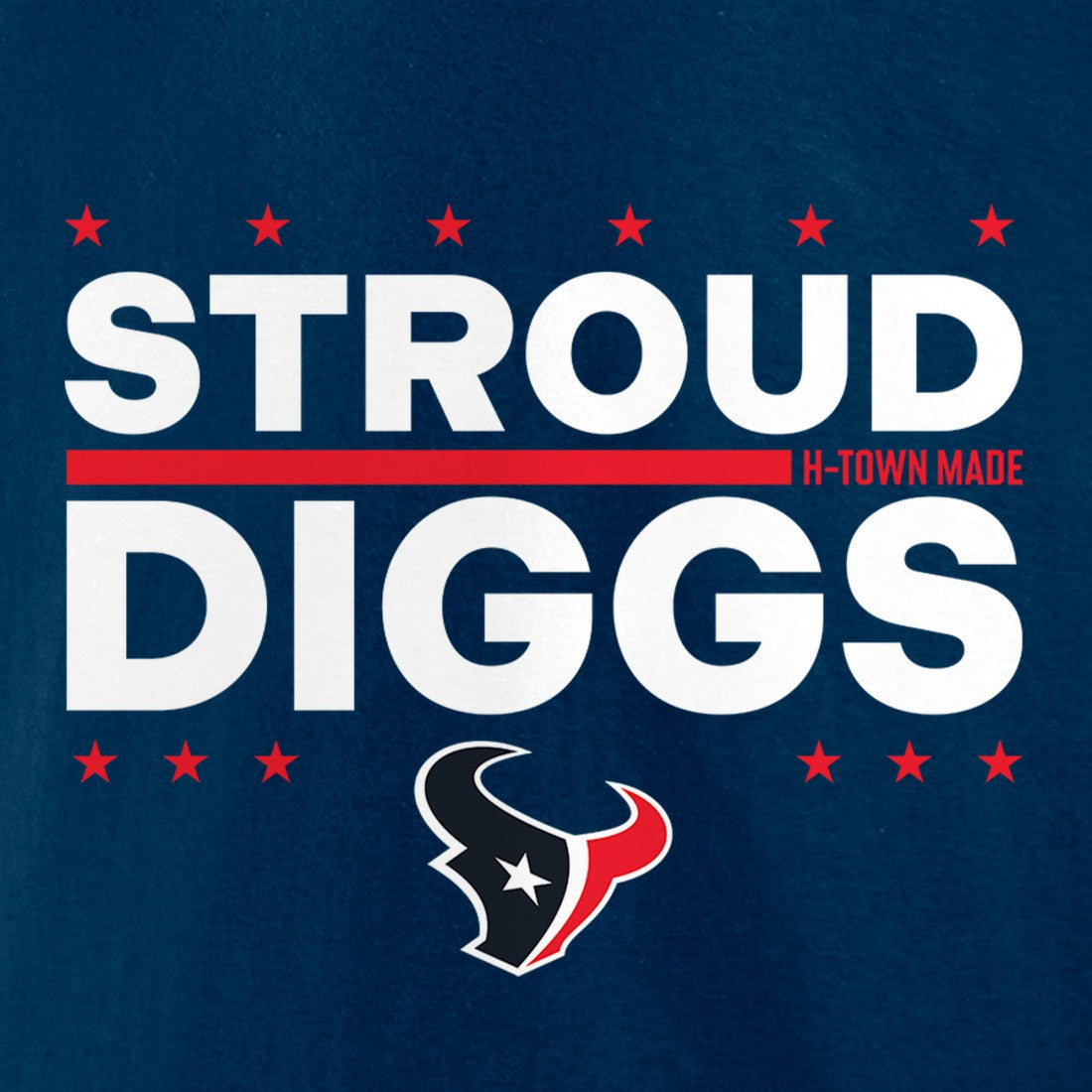 CJ Stroud & Stefon Diggs Houston Texans Election Players T-Shirt - Navy T-shirts