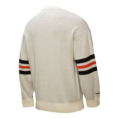 Baltimore Orioles Mitchell & Ness Retro Pullover Sweater - Cream Pullover