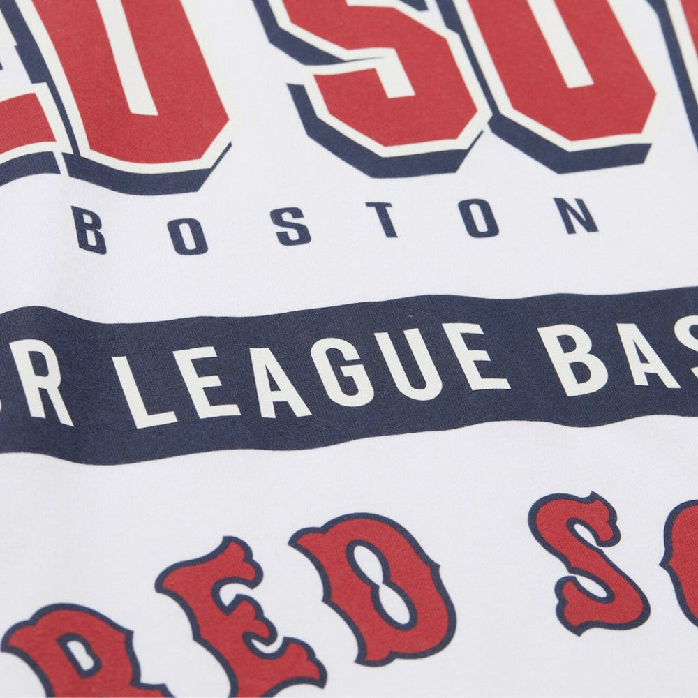 Boston Red Sox Mitchell & Ness Cooperstown Collection Team Origins Premium T-Shirt - White T-shirts