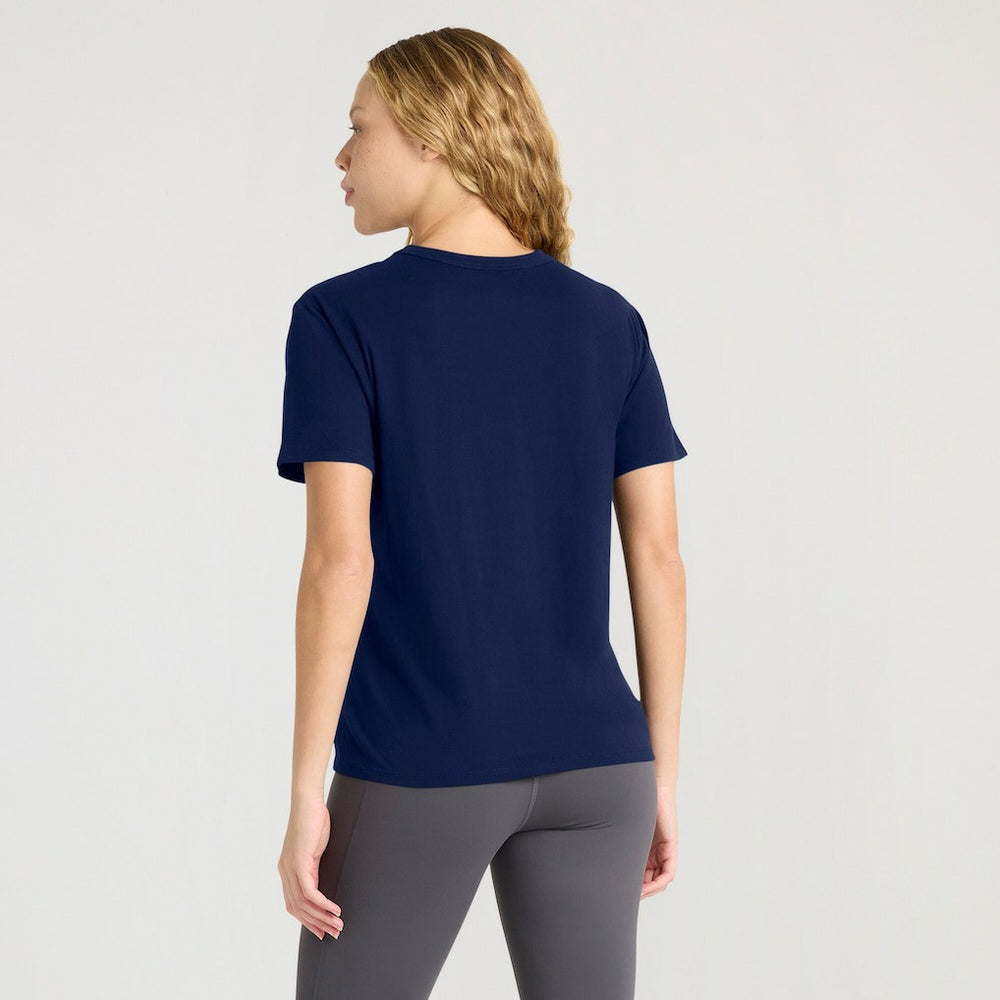 Dallas Cowboys Women's Line Em Up T-Shirt - Navy T-shirts