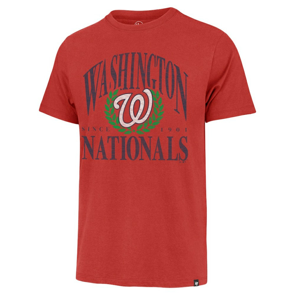 Washington Nationals '47 Pitchout Franklin T-Shirt - Red T-shirts
