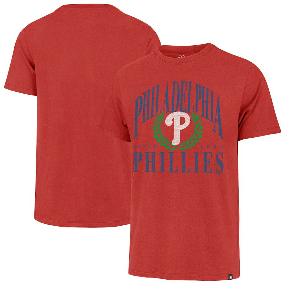 Philadelphia Phillies '47 Pitchout Franklin T-Shirt - Red T-shirts