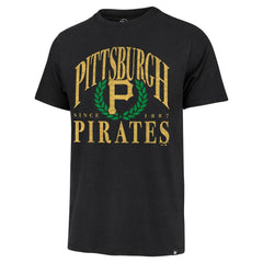Pittsburgh Pirates '47 Pitchout Franklin T-Shirt - Black T-shirts