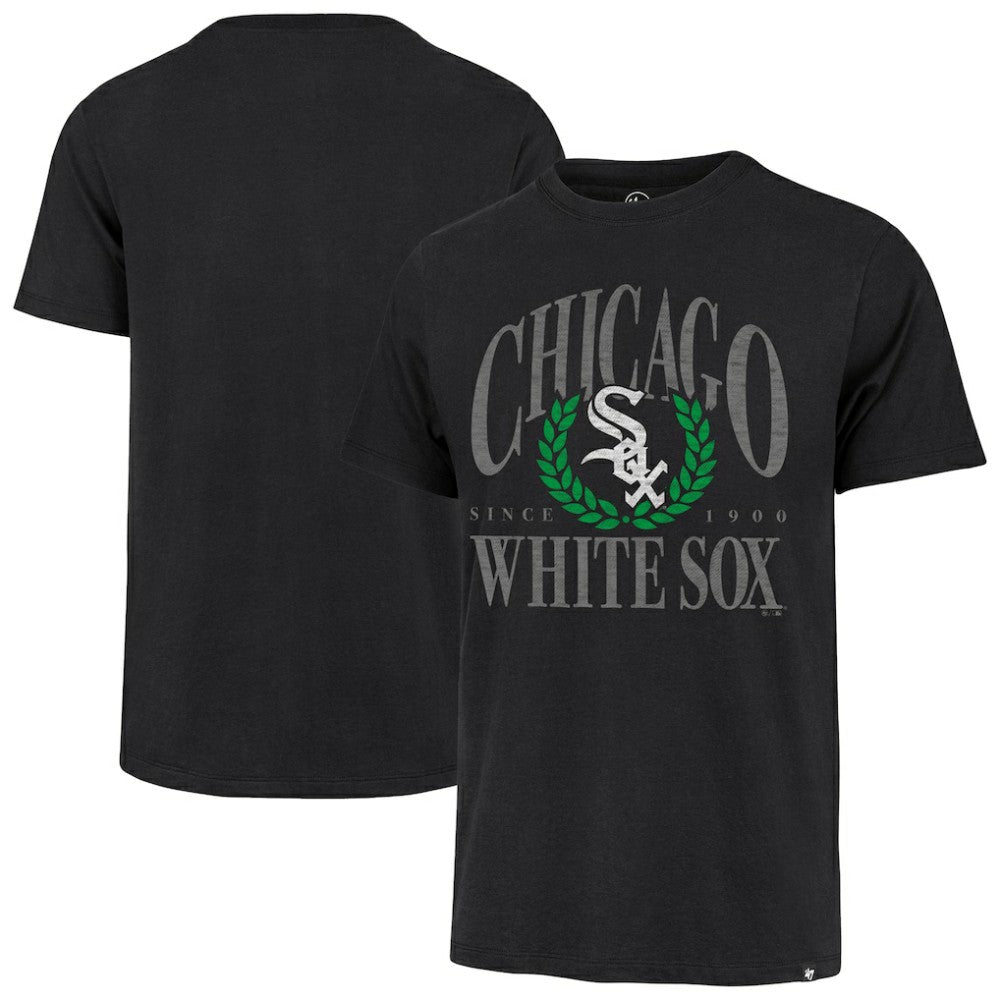 Chicago White Sox '47 Pitchout Franklin T-Shirt - Black T-shirts