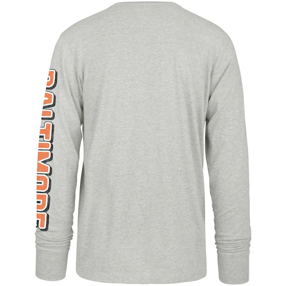 Baltimore Orioles '47 Fair Ball Franklin Long Sleeve T-Shirt - Gray T-shirts