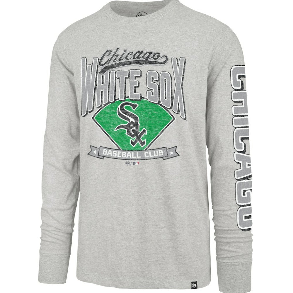 Chicago White Sox '47 Fair Ball Franklin Long Sleeve T-Shirt - Gray T-shirts