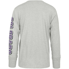 Colorado Rockies '47 Fair Ball Franklin Long Sleeve T-Shirt - Gray T-shirts
