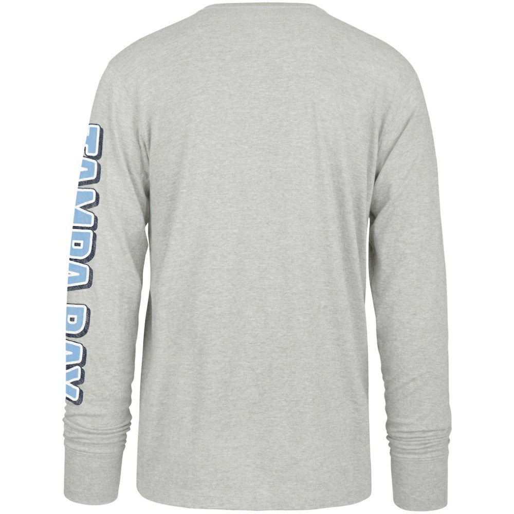 Tampa Bay Rays '47 Fair Ball Franklin Long Sleeve T-Shirt - Gray T-shirts