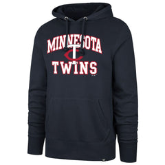 Minnesota Twins '47  Velocity Headline Pullover Hoodie - Navy Hoodies
