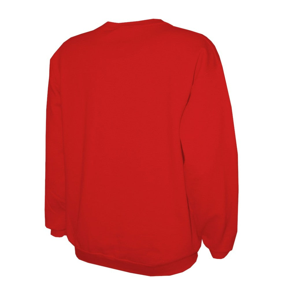 Los Angeles Angels Stitches Lightweight Crew Sweatshirt - Red Sweatshirts