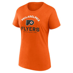 Philadelphia Flyers Logo Athletic Women's Unrivaled T-Shirt - Orange | US 202179621