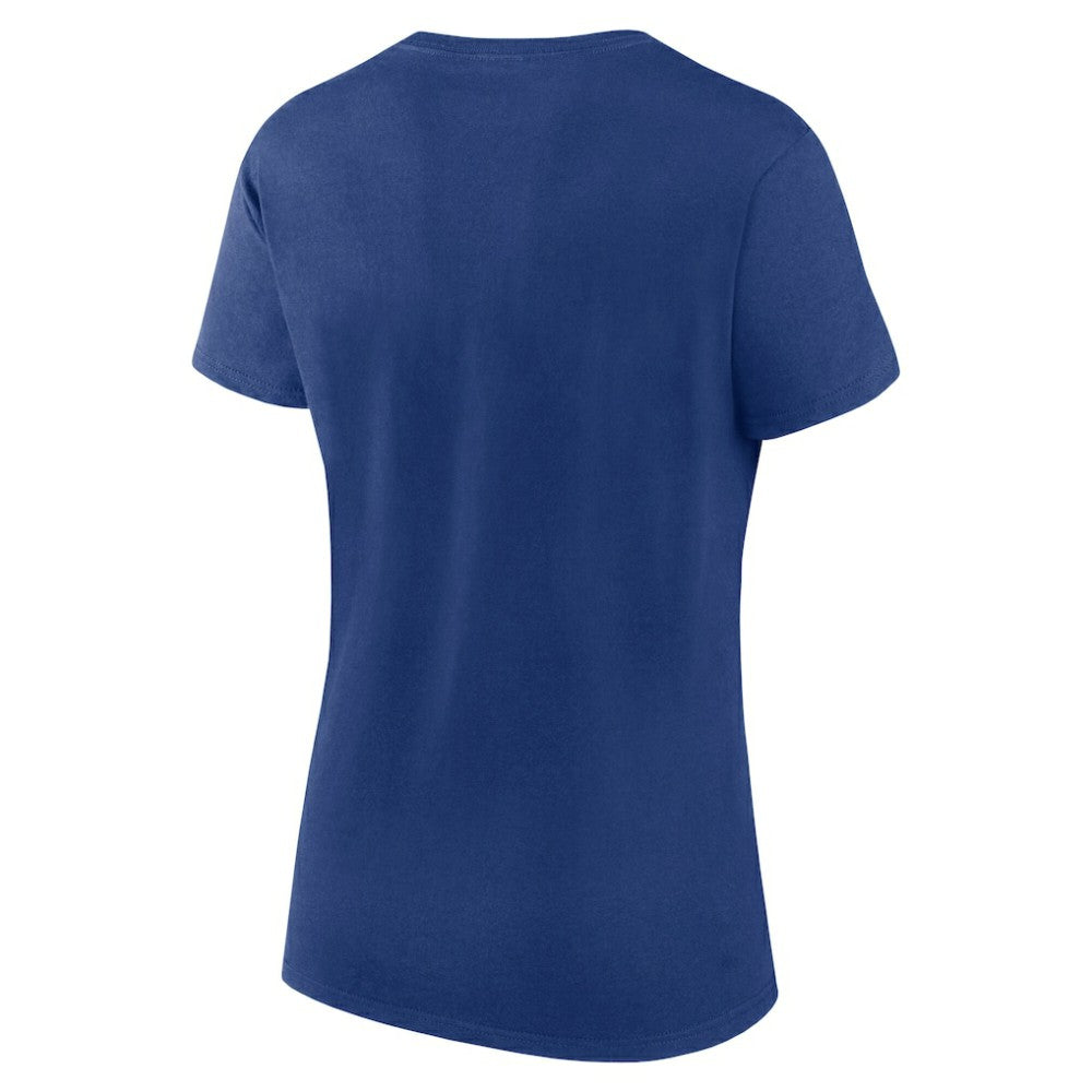 Vancouver Canucks Logo Athletic Women's Unrivaled T-Shirt - Blue | US 202179622