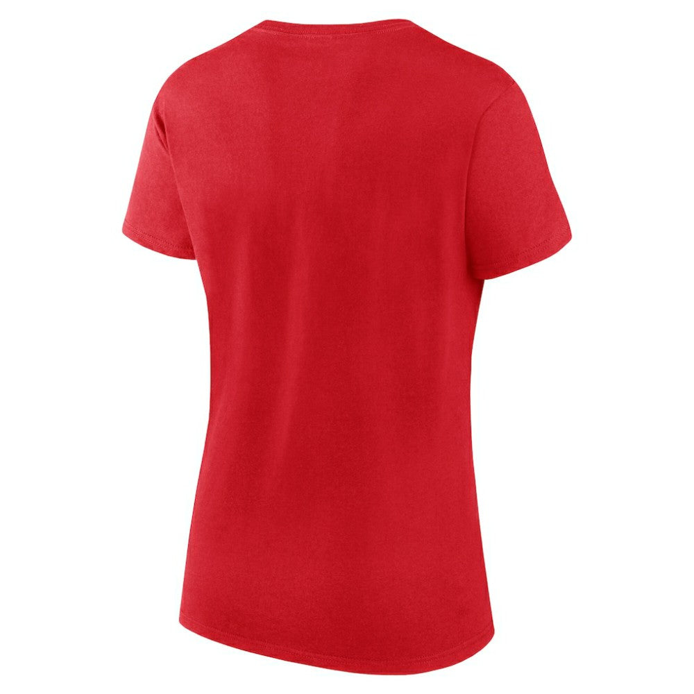 New Jersey Devils Logo Athletic Women's Unrivaled T-Shirt - Red | US 202179626