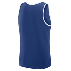 Tampa Bay Lightning Logo Athletic Unmatched Success Tank Top - Blue | US 202179686