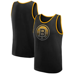 Boston Bruins Logo Athletic Unmatched Success Tank Top - Black | US 202179688