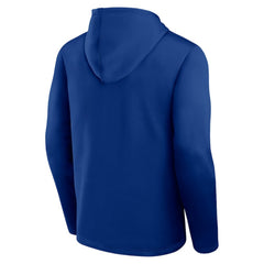 Toronto Maple Leafs Logo Athletic Head Start Pullover Hoodie - Blue | US 202179749