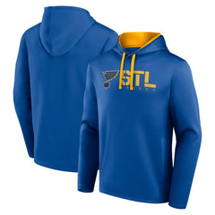 St. Louis Blues Logo Athletic Head Start Pullover Hoodie - Blue | US 202179754