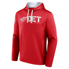 Detroit Red Wings Logo Athletic Head Start Pullover Hoodie - Red | US 202179759