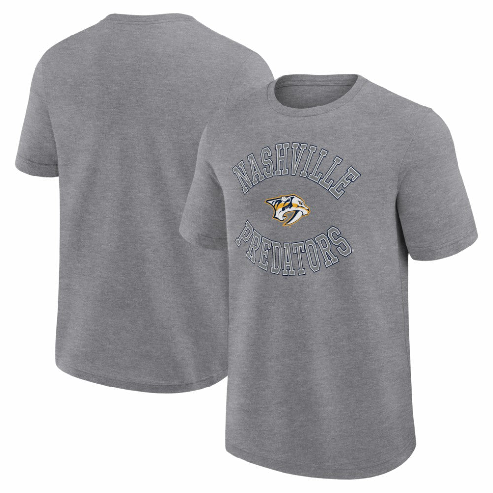 Nashville Predators Logo Athletic Success T-Shirt - Heather Gray | US 202179889