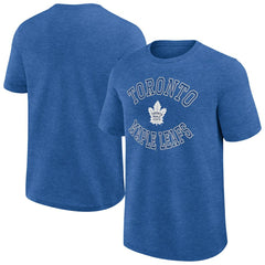 Toronto Maple Leafs Logo Athletic Success T-Shirt - Heather Blue | US 202179919