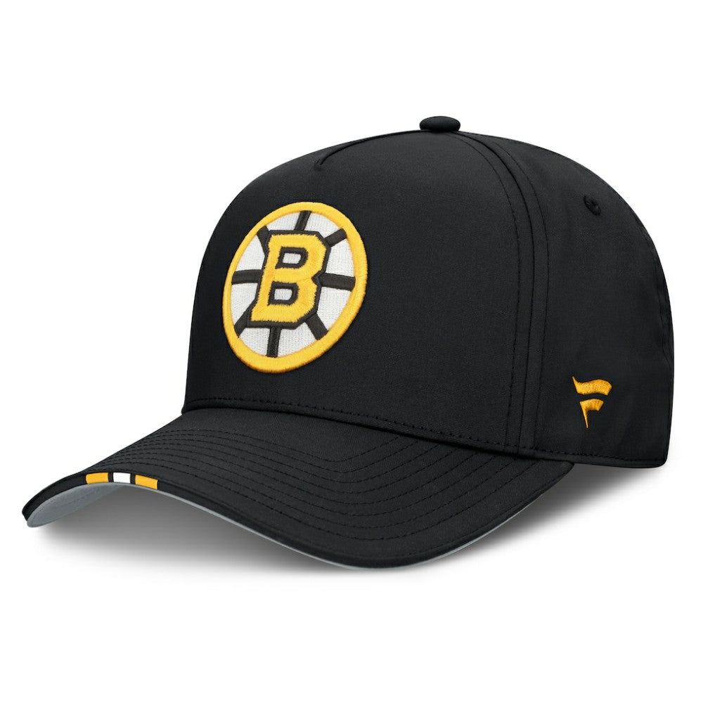 Boston Bruins Fanatics 2025 NHL Draft Authentic Pro On-Stage Podium A-Frame Adjustable Hat - Black | US 202180021