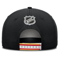 Calgary Flames Fanatics 2025 NHL Draft Authentic Pro On-Stage Podium A-Frame Adjustable Hat - Black | US 202180023