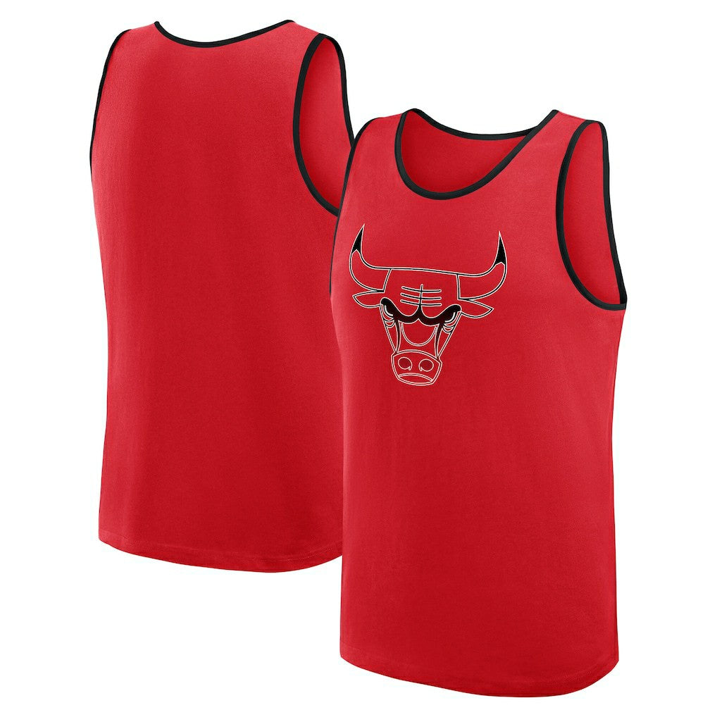 Chicago Bulls Logo Athletic Unmatched Success Tank Top Red