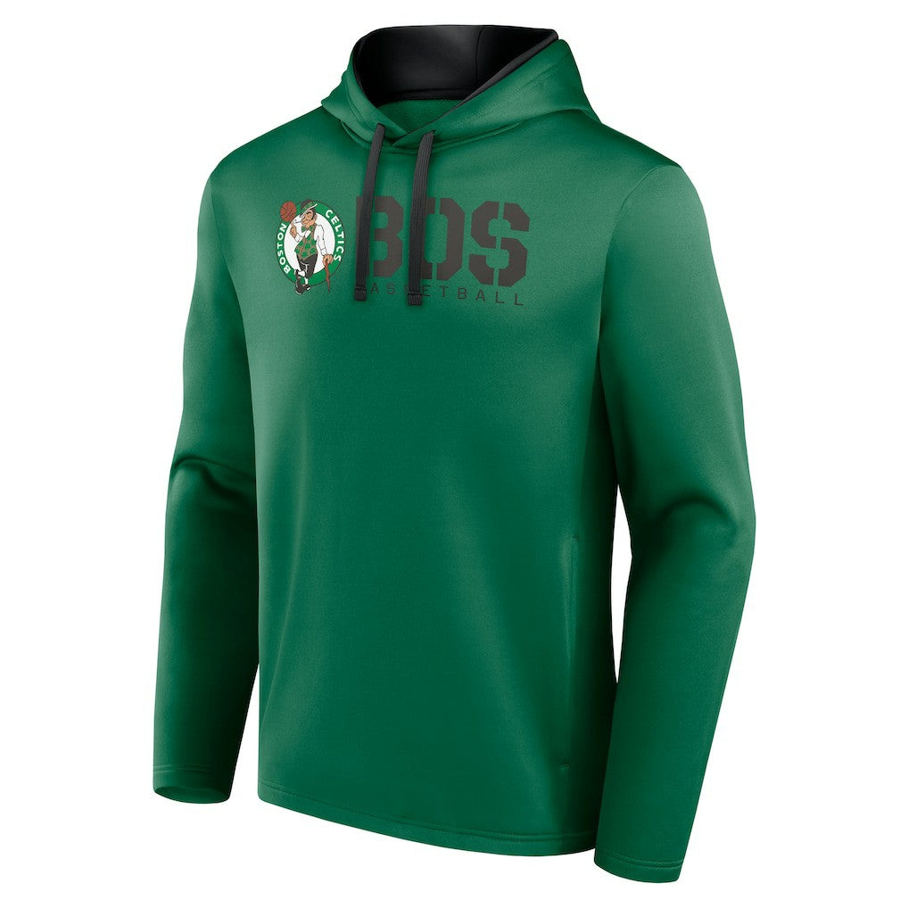 Boston Celtics Logo Athletic Head Start Pullover Hoodie Kelly Green outlet