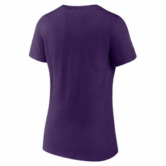 Phoenix Suns Logo Athletic Women's Unrivaled V-Neck T-Shirt Purple outlet