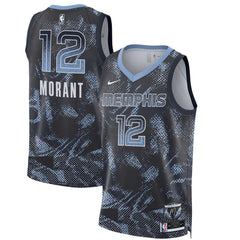 Ja Morant Memphis Grizzlies Unisex 2025 Select Series Swingman Player Jersey Navy - Nike