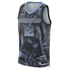 Ja Morant Memphis Grizzlies Unisex 2025 Select Series Swingman Player Jersey Navy - Nike
