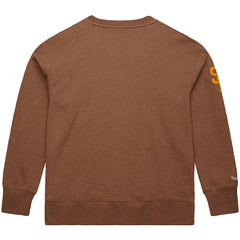 Tony Gwynn San Diego Padres Mitchell & Ness Legends Collection Vintage Logo Name & Number Fleece Pullover Sweatshirt - Brown Pullover