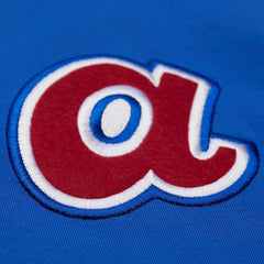 Hank Aaron Atlanta Braves Mitchell & Ness Legends Collection Vintage Logo T-Shirt - Royal T-shirts
