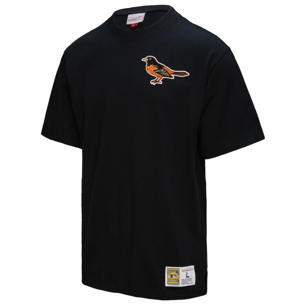 Cal Ripken Jr. Baltimore Orioles Mitchell & Ness Legends Collection Vintage Logo T-Shirt - Black T-shirts