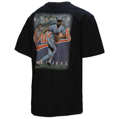 Cal Ripken Jr. Baltimore Orioles Mitchell & Ness Legends Collection Vintage Logo T-Shirt - Black T-shirts