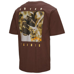 Tony Gwynn San Diego Padres Mitchell & Ness Legends Collection Vintage Logo T-Shirt - Brown T-shirts